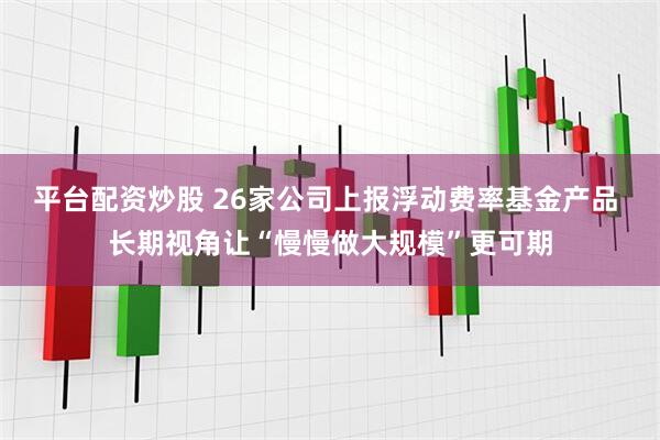 平台配资炒股 26家公司上报浮动费率基金产品 长期视角让“慢慢做大规模”更可期